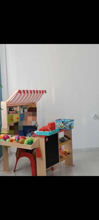 Детски дървен магазин