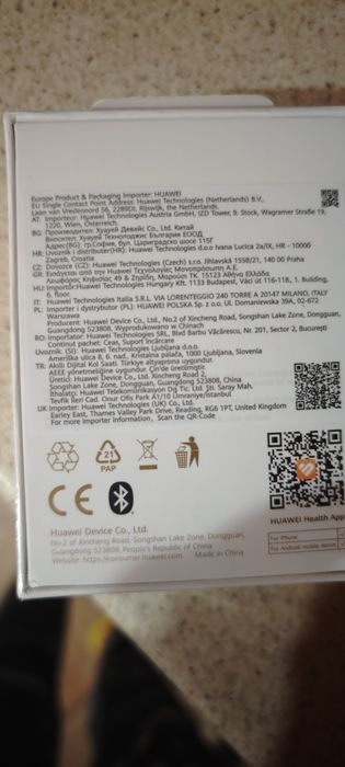 Смарт часовник Huawei Watch Fit 5 в черен