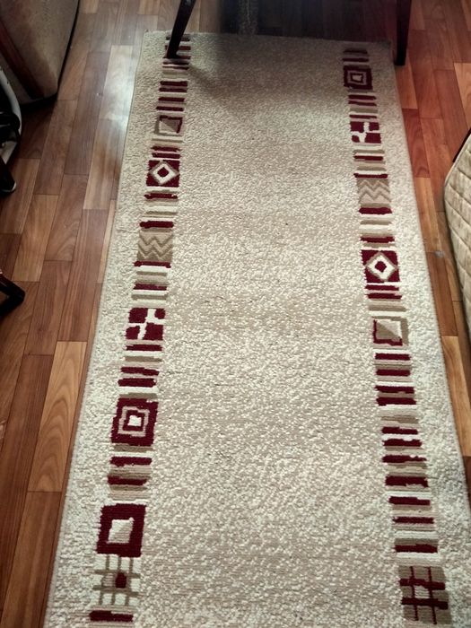 Три дорожки ковровые. Сербия.  Размеры  168см;  100см;  70см