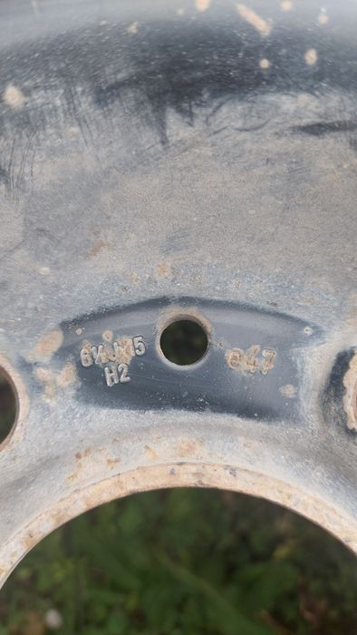 5бр. Железни джанти за BMW