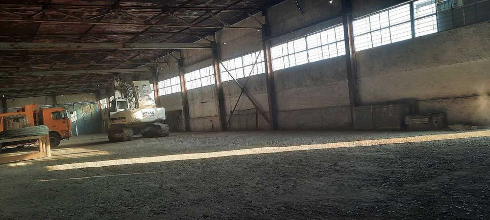 Ангар & жд ветка база 1,2га площадь (1,730кв) бн ижара аренда берилади