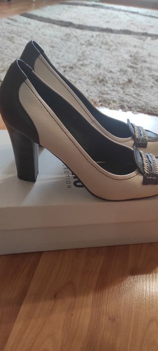 Туфли женские, кожаные