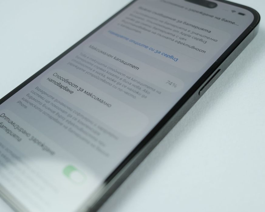 iPhone 14 Pro 256GB, Space Black, перфектно състояние,