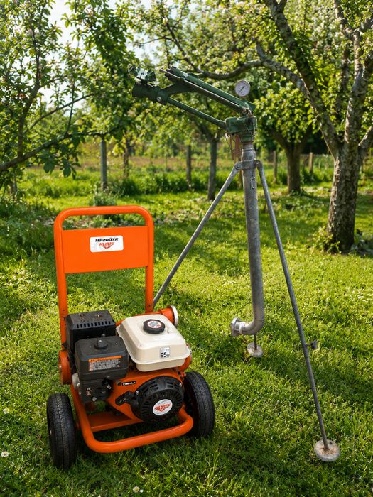 Sistem complet irigații RURIS MP200XR + Tun River  + 200-300 m furtun