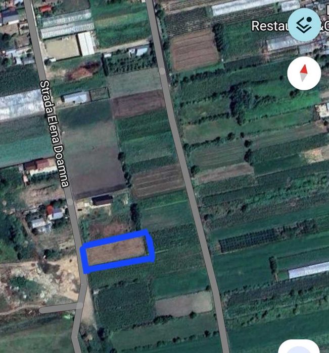 Teren intravilan 1500mp, Barcea, jud Galati