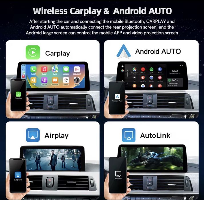 Carplay Android BMW F10 seria 5