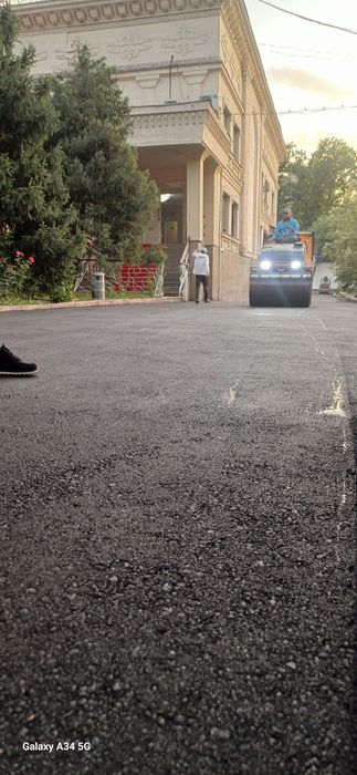 Асфальт Алматы асфальтирование