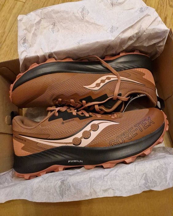 Saucony Peregrine Goretex, waterproof, masuri 42-44,brooks, asics,mizuno