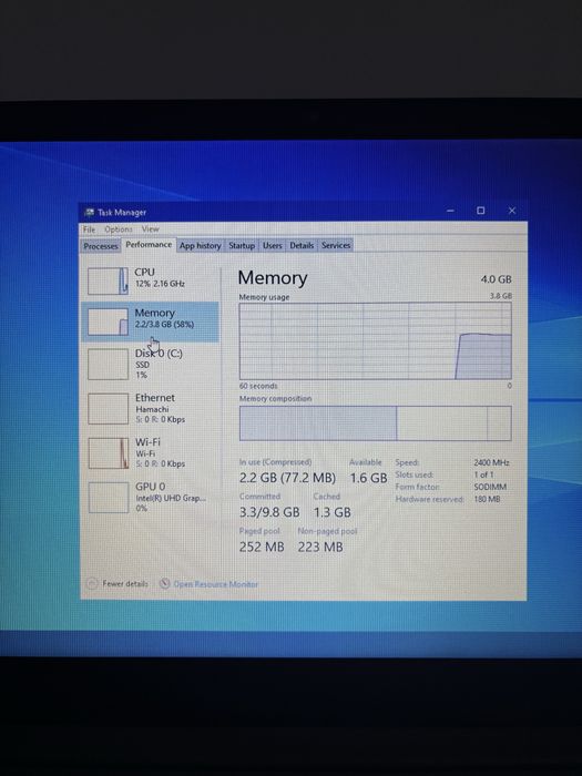 Laptop Lenovo IdeaPad S145 – SSD 239 GB