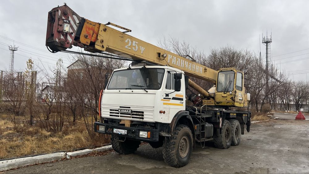Кран 25 т. Услуга автокрана