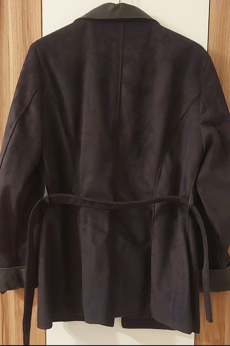 Итальянский Замшевый  пиджак -куртка  женская