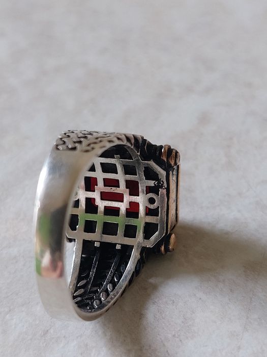 Мужское кольцо Серебро 925 прообы ОАЭ