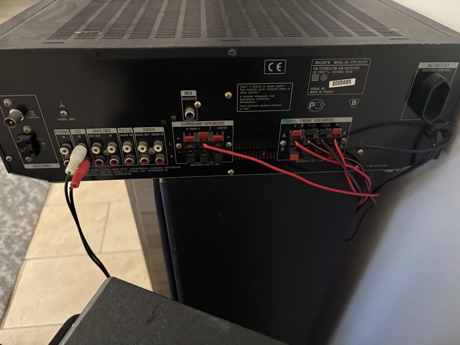 Boxe hupra cu statie sony