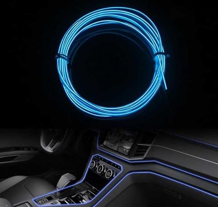 LED Интериорна лента синя 2 метра 12V
