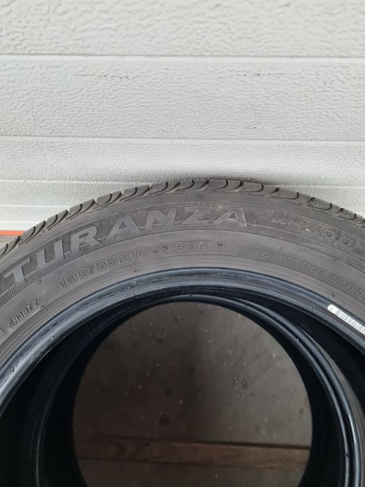 Летни гуми 2 броя BRIDGESTONE Turanza ER300 195 55 R16 дот 0616