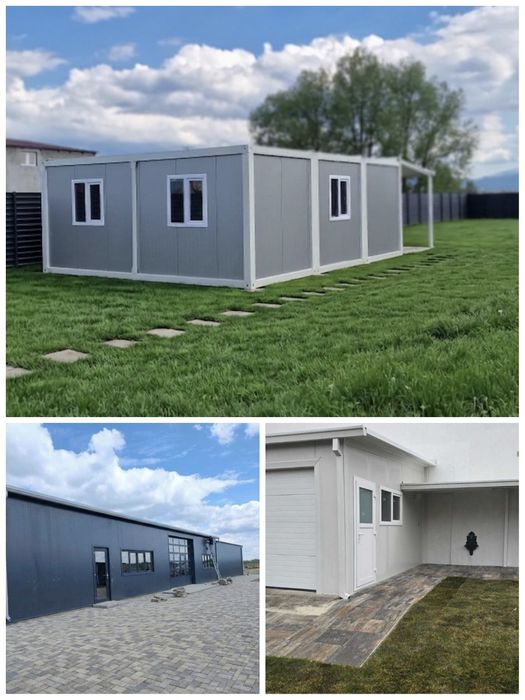 Panouri Sandwich Termoizolante | Case Structuri Metal Hale Containere