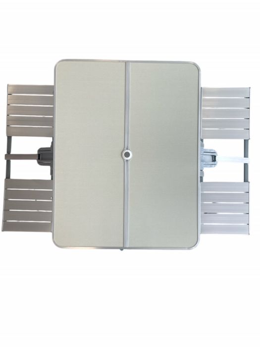 Комплект сгъваема маса с вградени 4 стола!