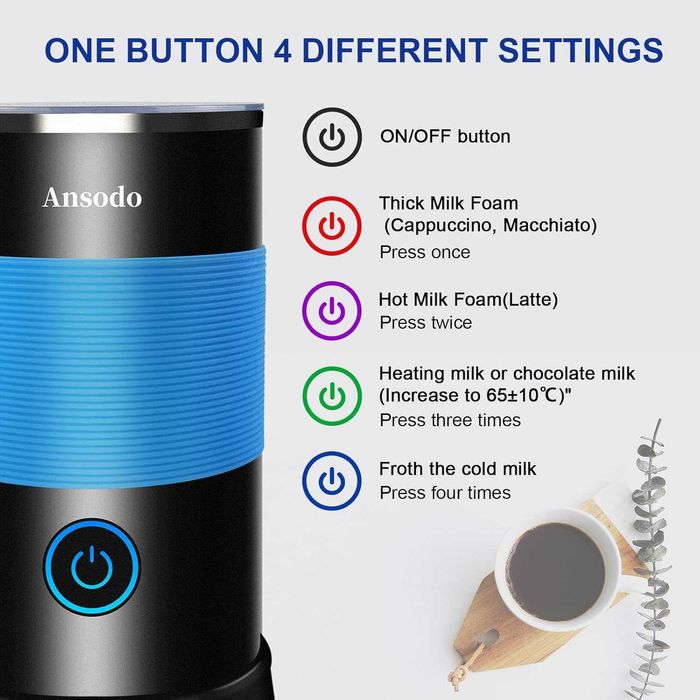 Уред за разпенване на мляко Кана за млечна пяна Пенообразувател