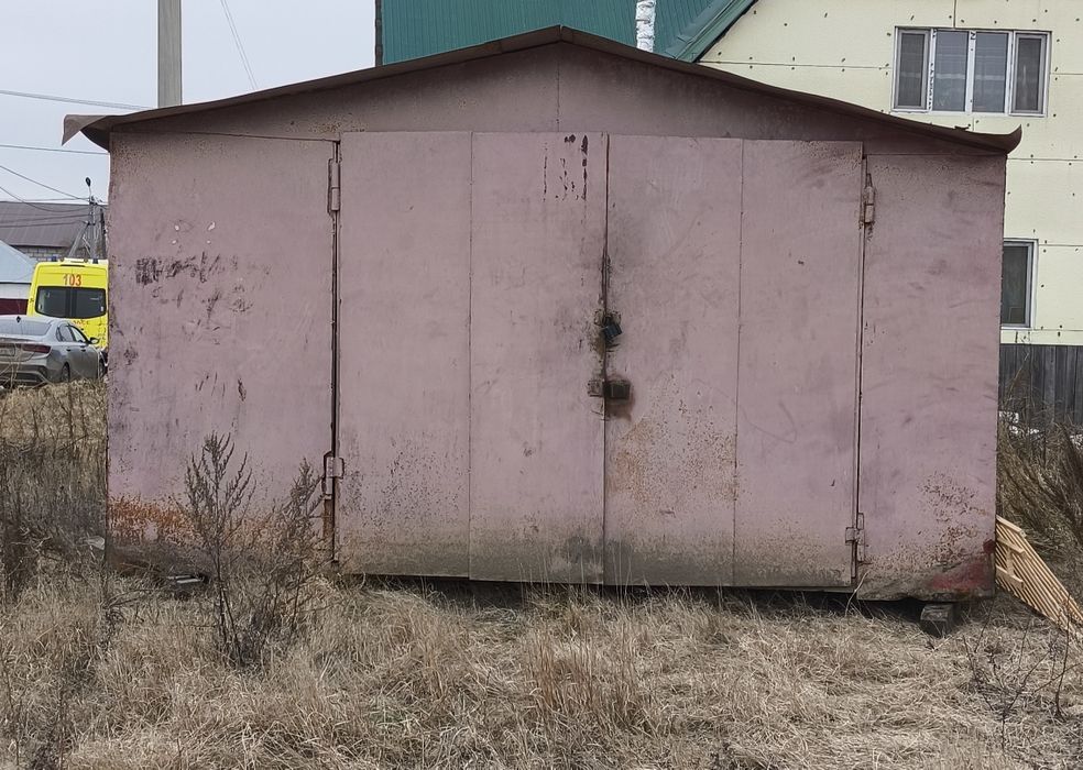 Гараж металлический