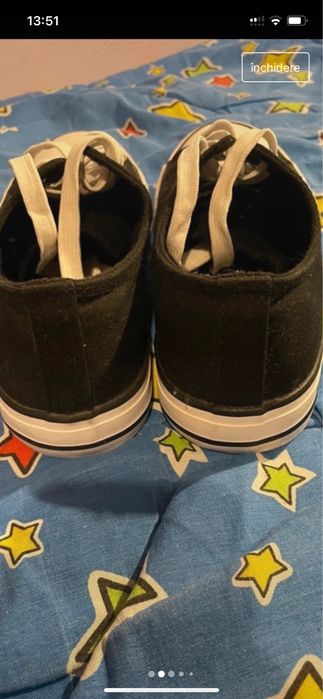 tenesi sinsay marimea 41,chiar daca pe ei este 42,sunt noi