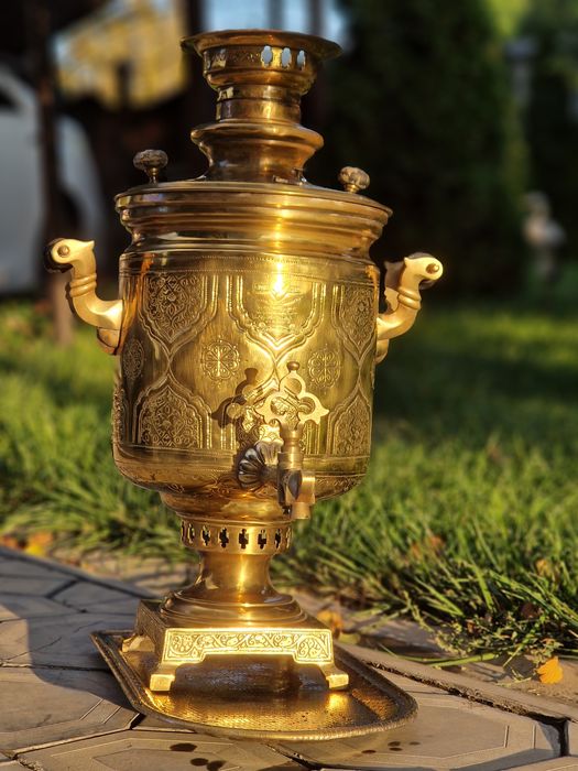 Самовар Баташев 19 века 8 литров