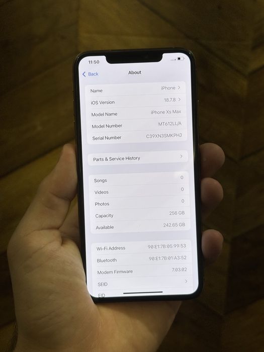 Iphone Xs Max 256