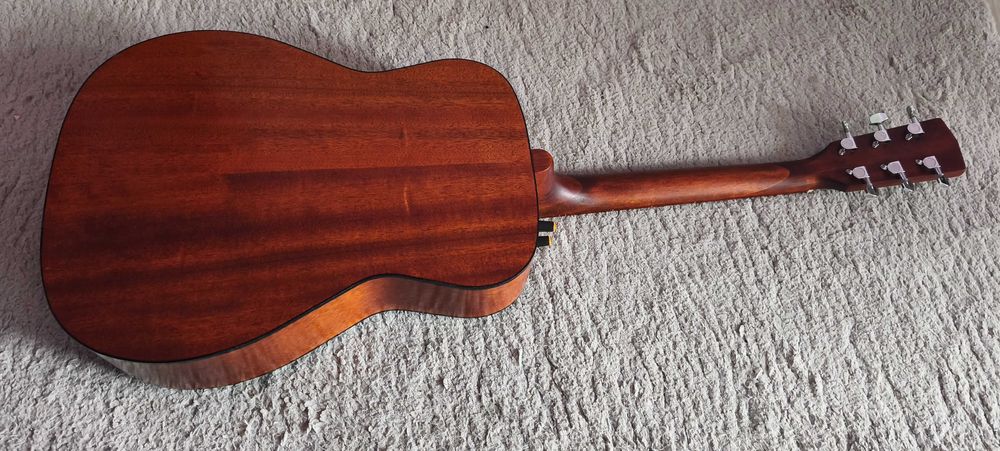 Chitara Hand Painted Electro Acustica Cort Pictura Manuala Unicat