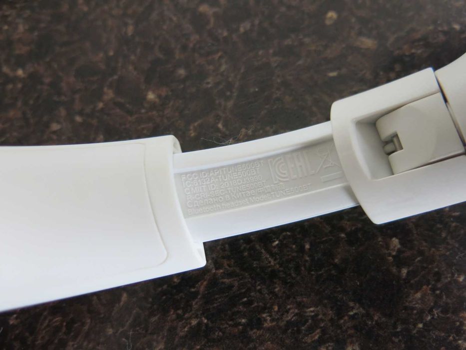 Безжични слушални JBL TUNE 500BT, Бели