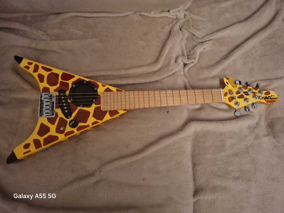 chitara electrica pentru copii cu boxa incorporata amplificator