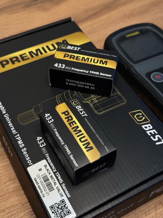 Установка и диагностика датчиков давления шин