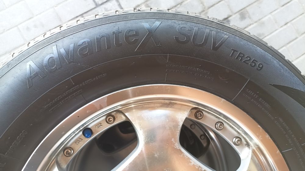 Диски 5x114.3 резина 225/70R16