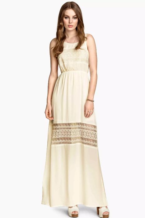 Нежное платье hm в стиле boho chic