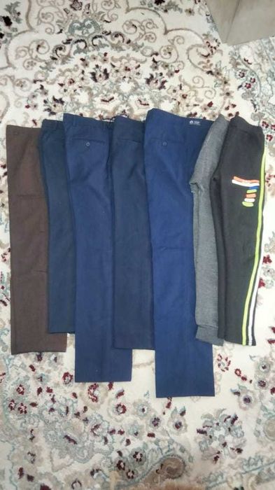 Одежда для мальчиков брюки рубашки кофты на 7-15 лет