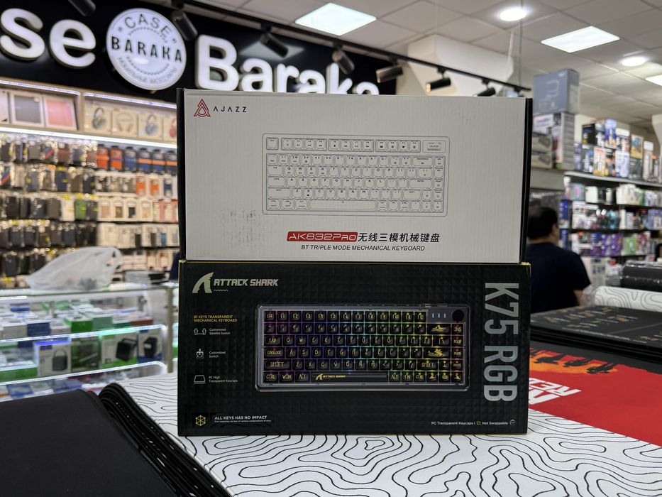 A28 electronics-  клавиатуры Attack Shark в ассортименте