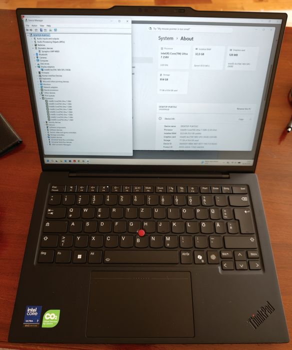 Lenovo Thinkpad x1 Carbon gen13 Ultra 7  258v 32gb 1tb