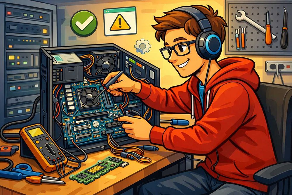 Настройка и ремонт компьютерной техники