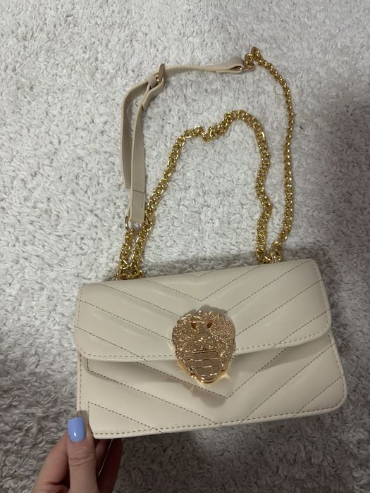 Дамска бяла чанта