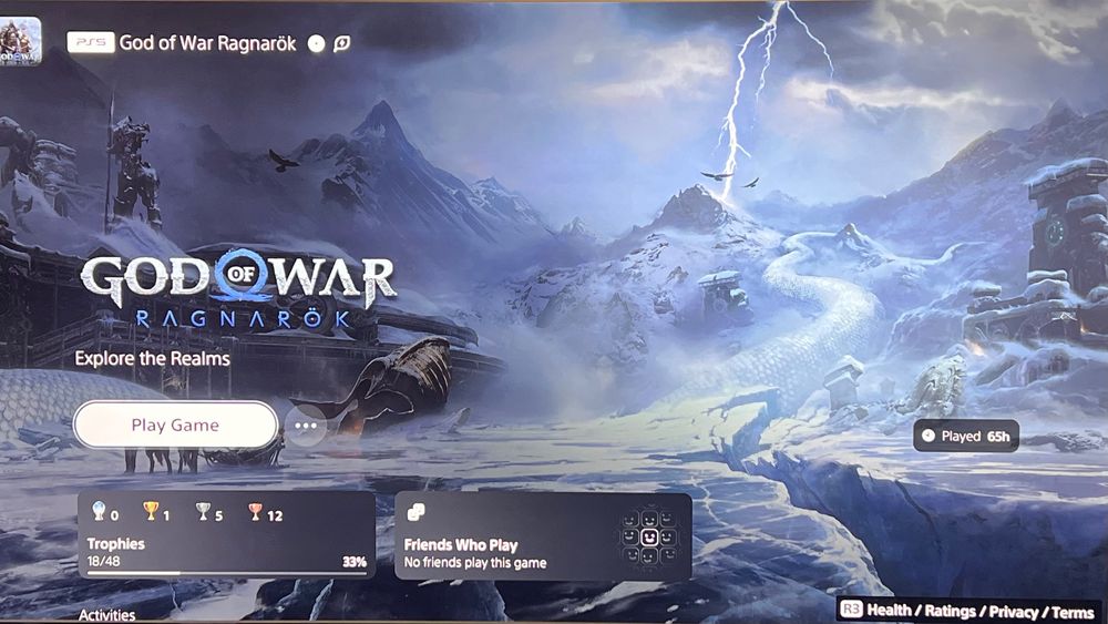 Продавам God of War Ragnarök – PS5