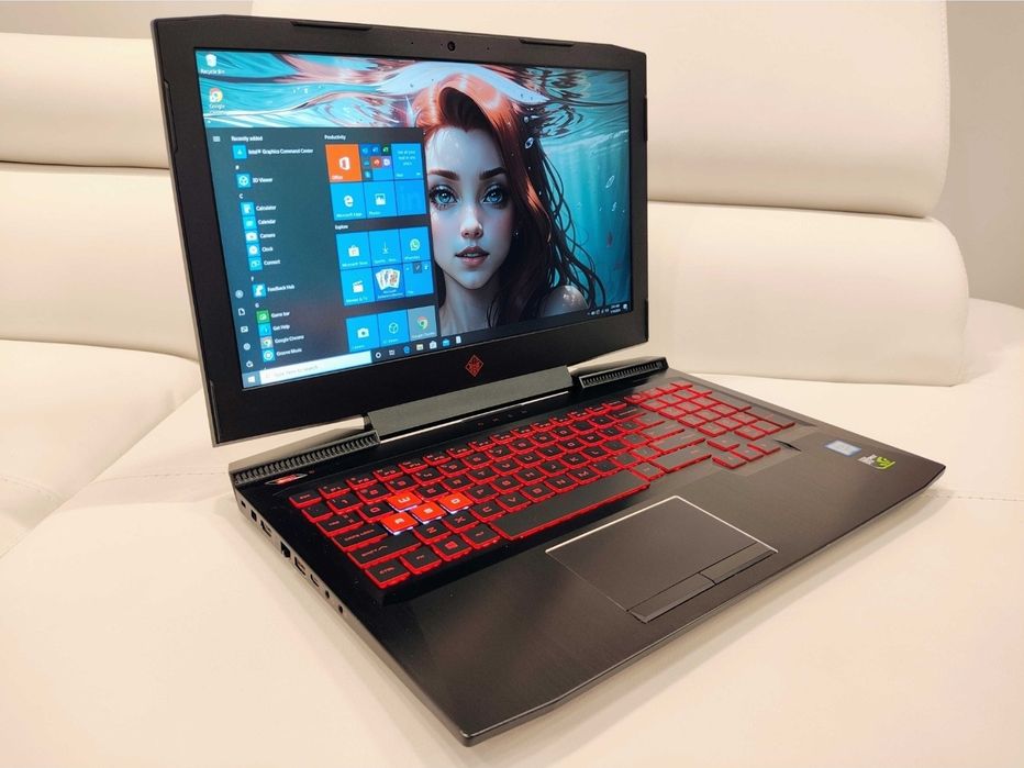 HP Omen Gaming i7 optacore, 16gb RAM, SSD 480gb, video 6GB GTX