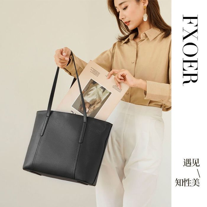 Кожаная сумка женская