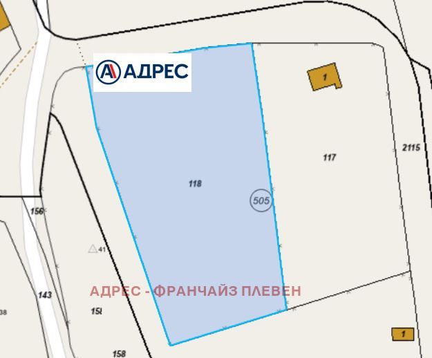 Парцел в Ловеч, област-с.Голяма Желязна площ 3228 цена 35000
