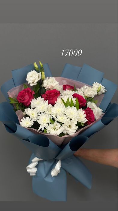 Цветы,метровые розы букеты