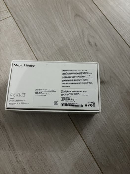 Мышка Apple черная