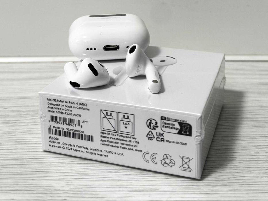 Airpods 4 Air Pods 4th Generation Type с ANC
