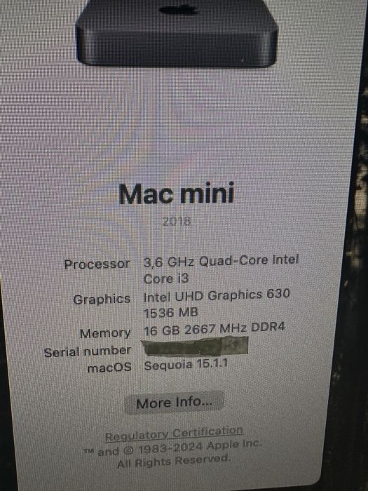 MacMini 2018 16GB+ Alienware25 + Redragon Archelon