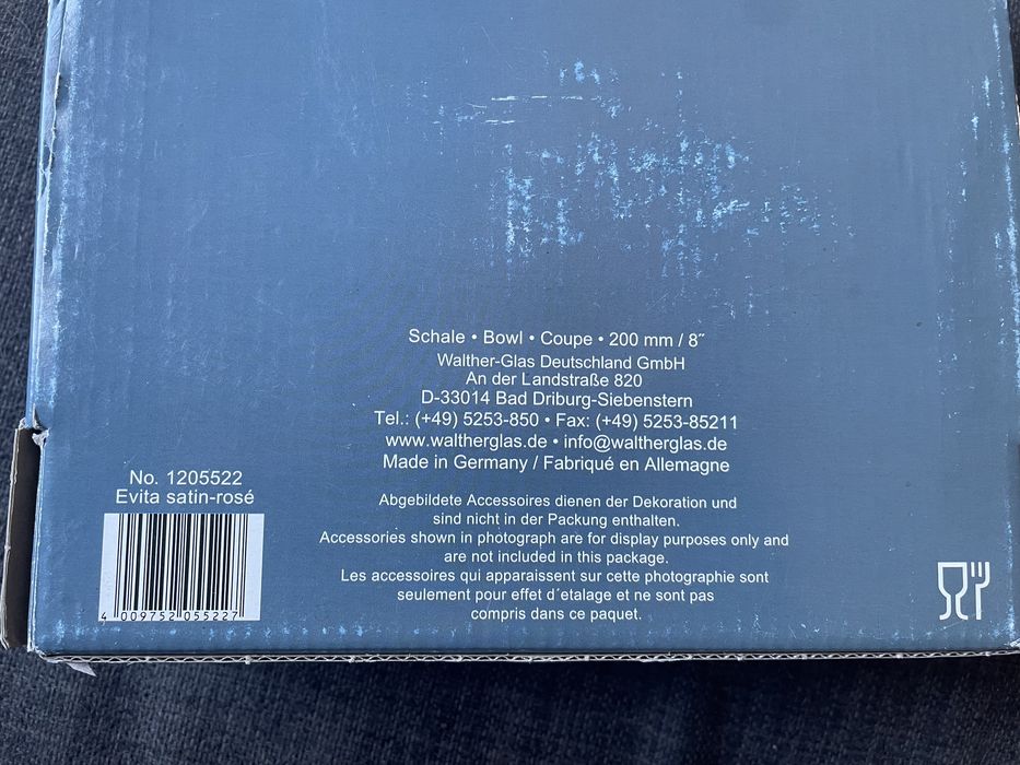 Нови стъклени съдове