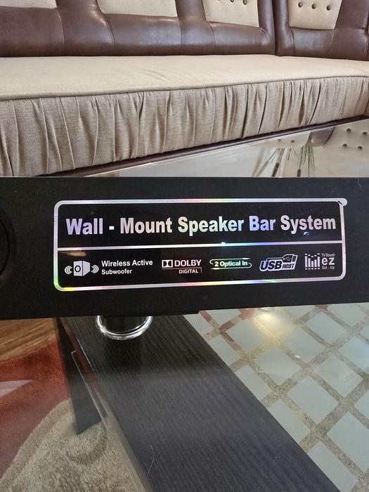 Lg sound bar, subwoofer