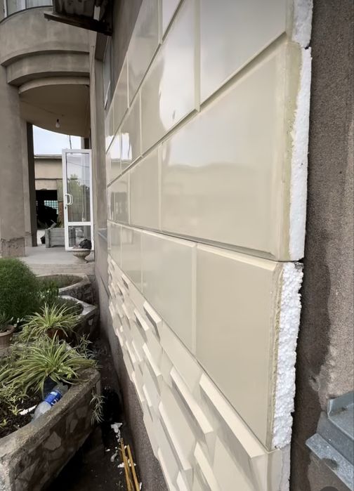 Термопонел. Термотравертин. Травертин. Фасад