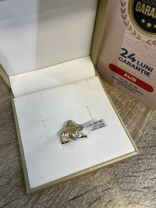 Inel aur 14K 3.23gr (AG42 B.14274) GARANTIE 24 LUNI