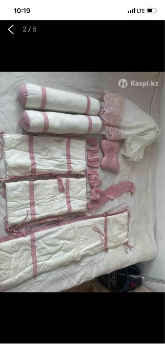 Бортики для детской кроватки